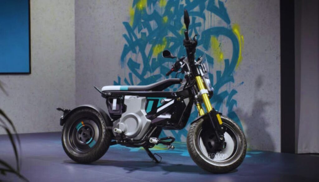 BMW CE 02 Electric Scooter Safety Features